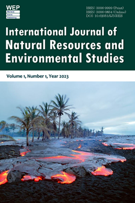 International Journal of Natural Resources and Environmental Studies