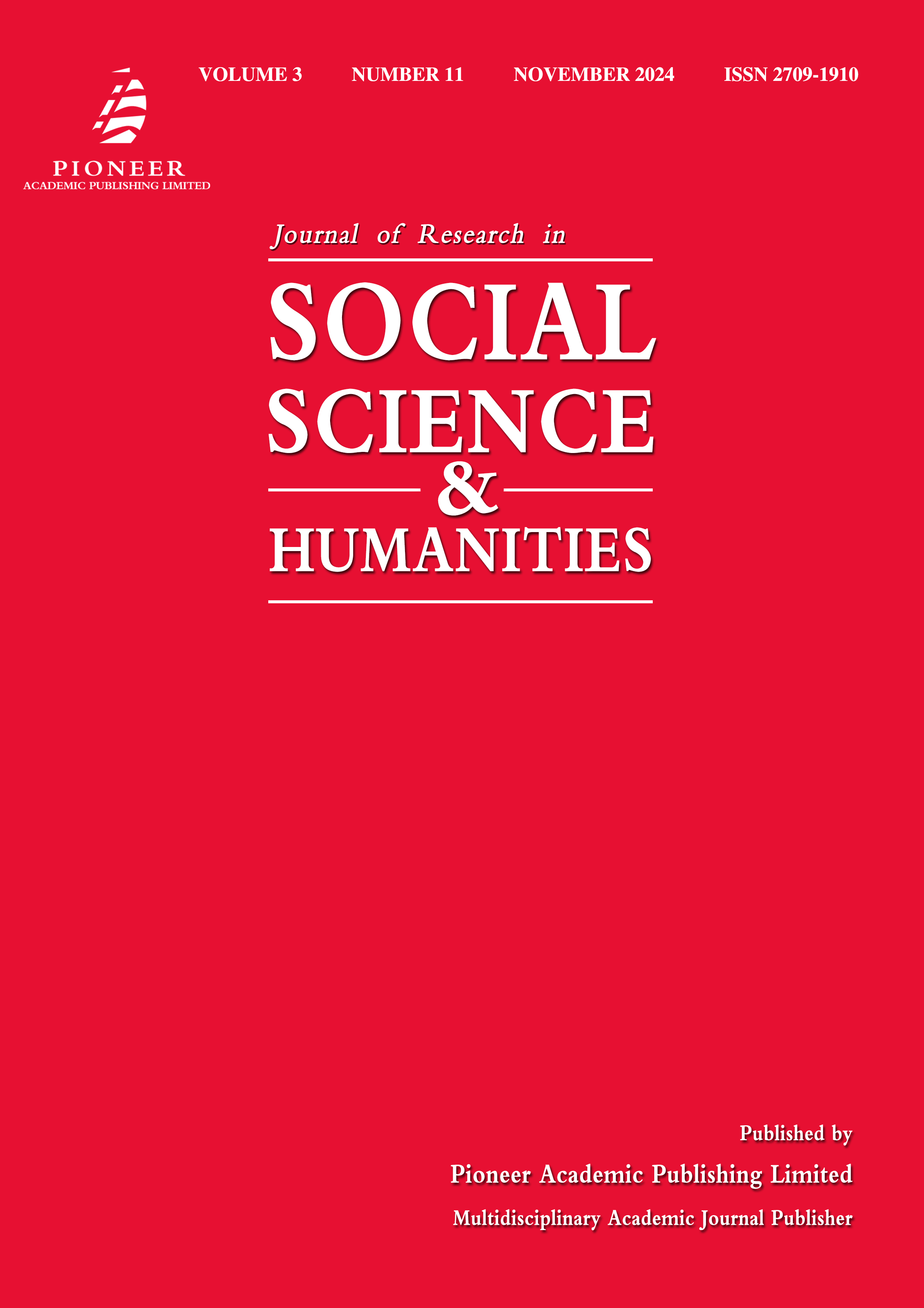 Journal of Research in Social Science and Humanities