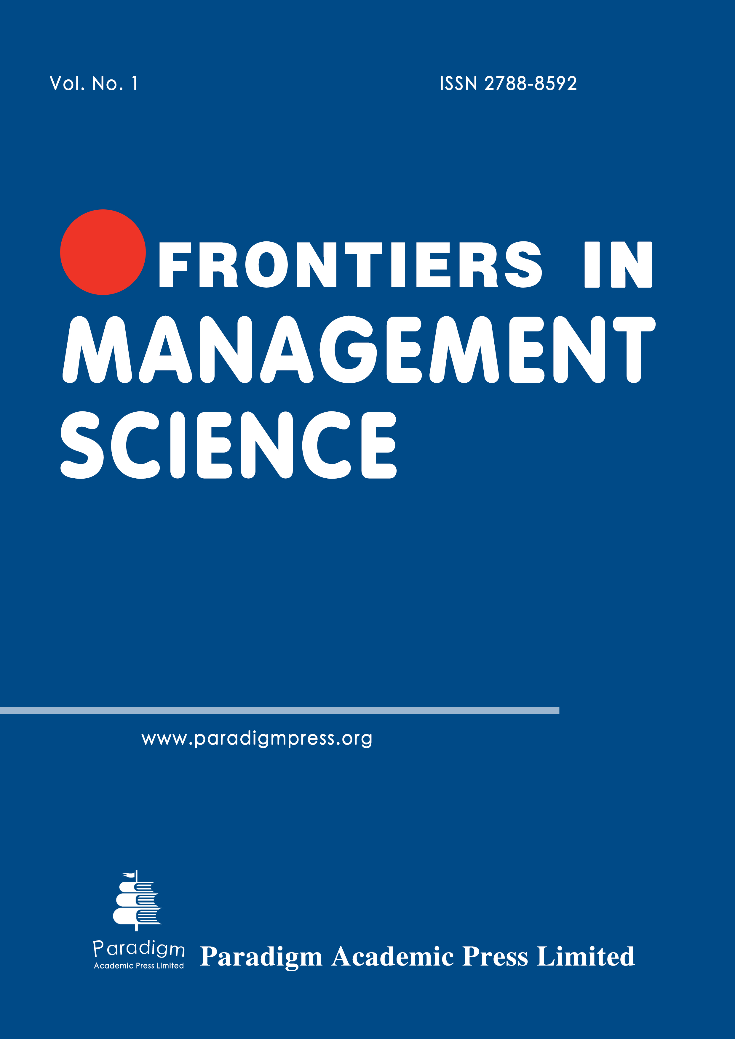 Frontiers in Management Science