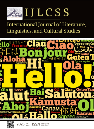 International Journal of Literature, Linguistics, and Cultural Studies