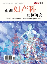 Asian Case Reports in Obstetrics and Gynecology